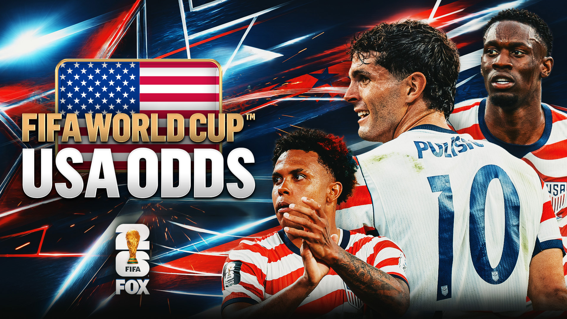 FOX Sports article thumbnail for 2026 World Cup Odds: USA Favored Over Bosnia And Herzegovina